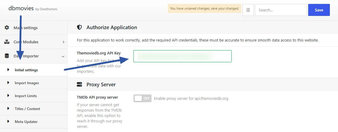 Themoviedb API Key